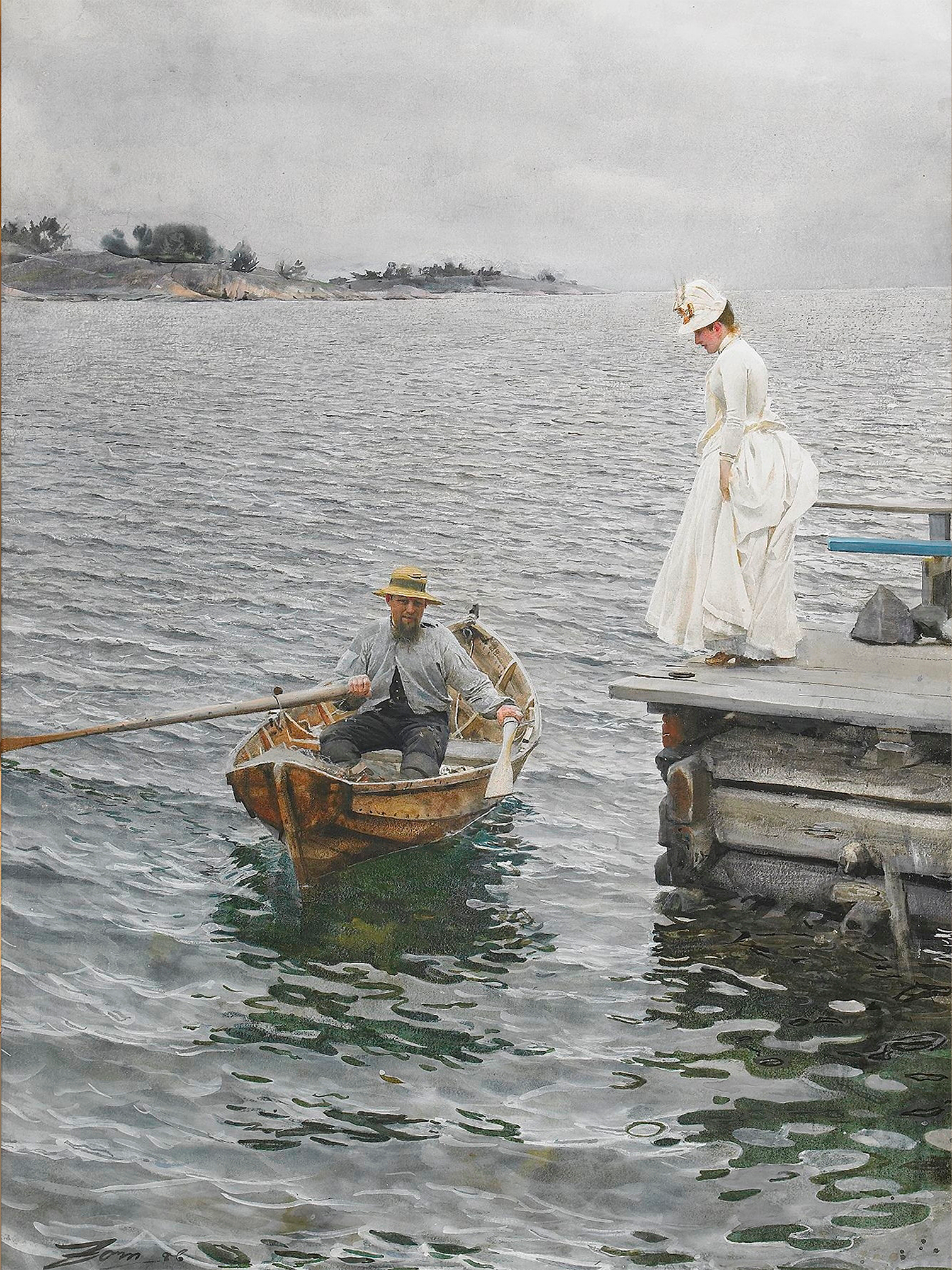 Sommarnöje by Anders Zorn